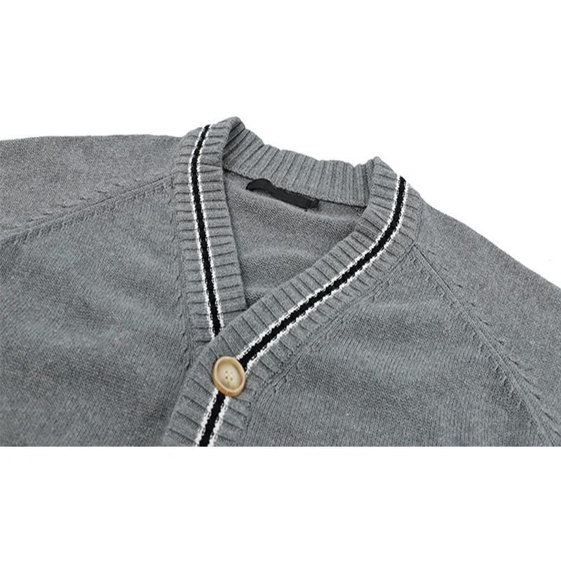 Женский кардиган вязаный модный однотонный свитер в Корейском стиле для женщин