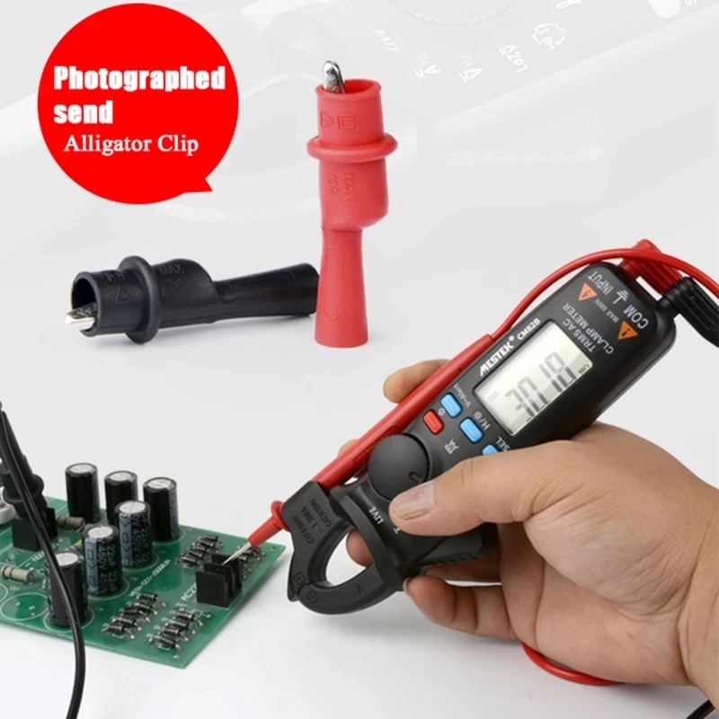 Mestek CM82B Clamp Meter AC Current AC/DC Voltage Temperature Measurement NCV Induction Resistance Capacitance | Инструменты