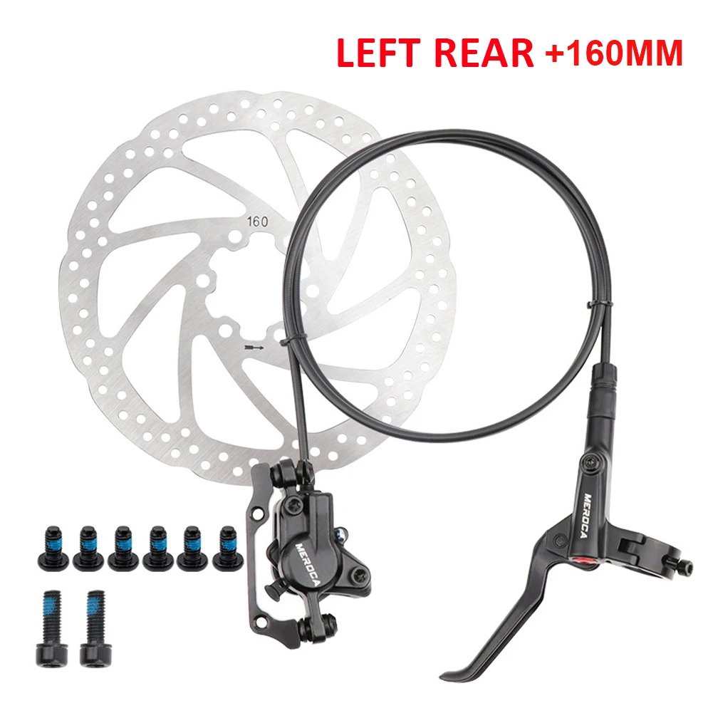 

Bicycle Brake MTB Bike Hydraulic Disc Brake 800/1400mm Cables Oil Disc Brake 160mm Disc Brake MTB Clamp Brakes upgraded