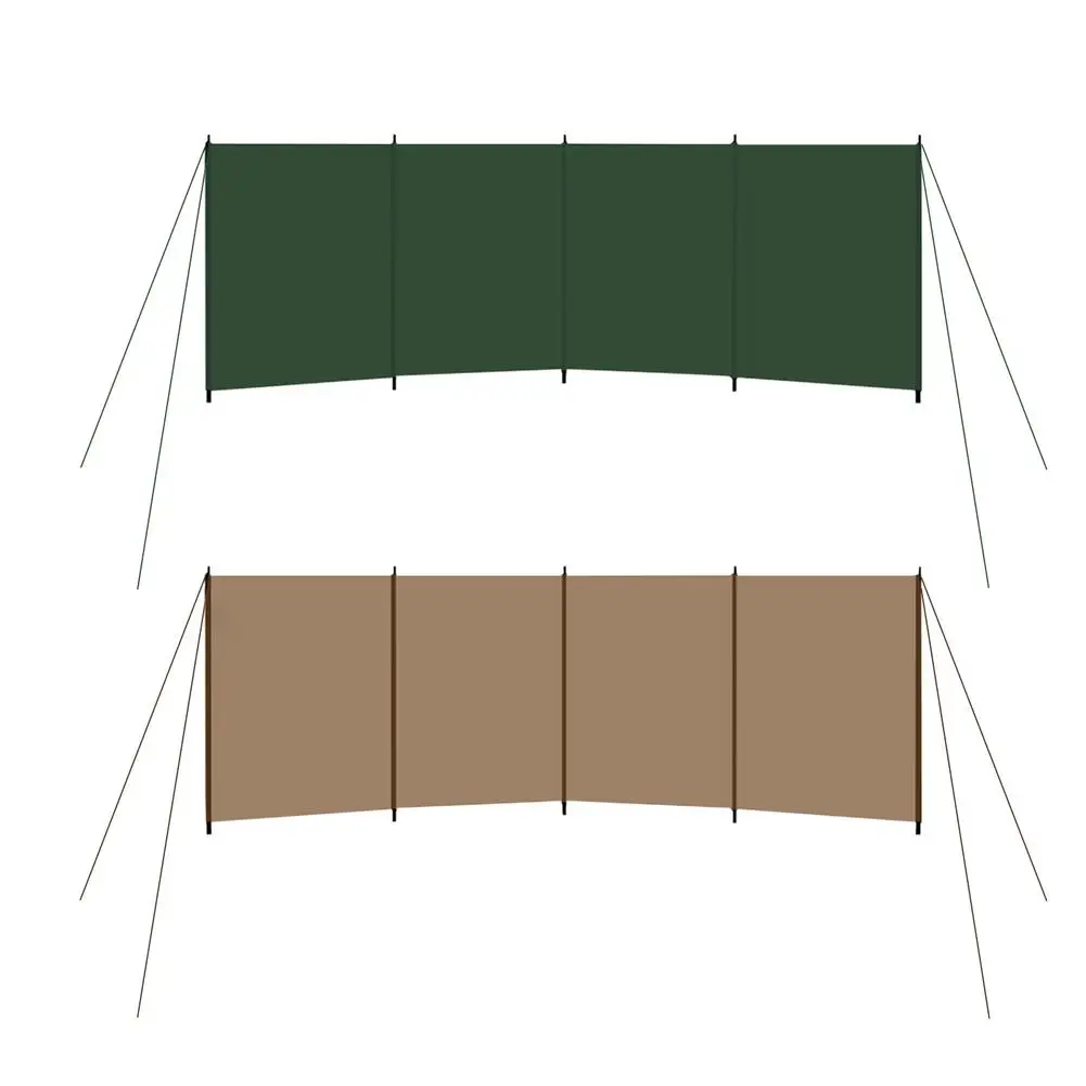 

Camping Wind Screen Windproof Awning Beach Sun Wind Shield With Pole&Ground Nail For Outdoor Camping Backpacking Cooking Picnic