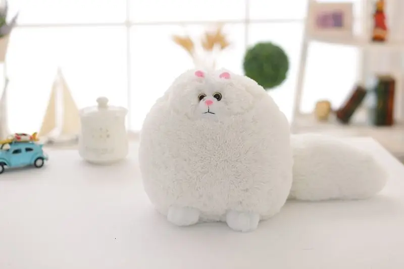 30 см Плюшевые игрушки kawaii Подушка персидский толстый кот круглый шар форма