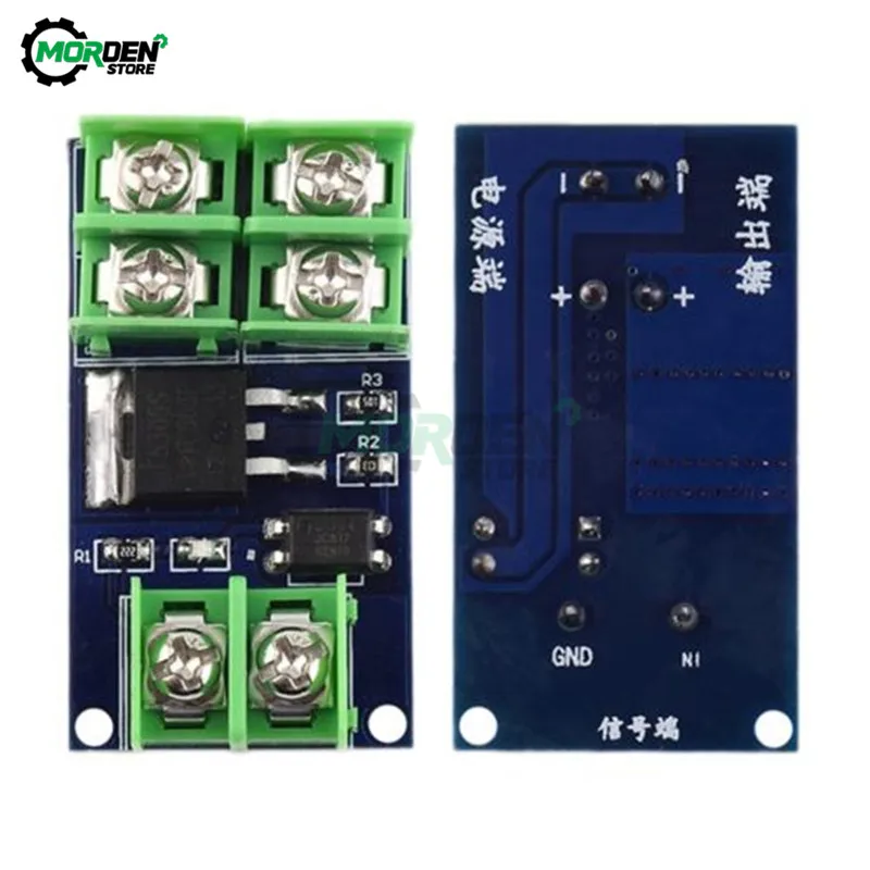 Электронный Импульсный триггерный переключатель постоянного тока 5в-36в панель