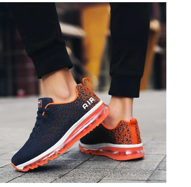 NIKEzi Workout Professional Men Running Sport Shoes Full Air Sole Casual Athletic Footwear Max Air 720 Male Comfortable Sneakers
