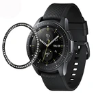 EIMO gear s3 рамка для samsung Galaxy Watch 46 мм 42 мм металлическое кольцо с бриллиантами клеющаяся крышка против царапин Смарт-часы аксессуарыamazfit bip