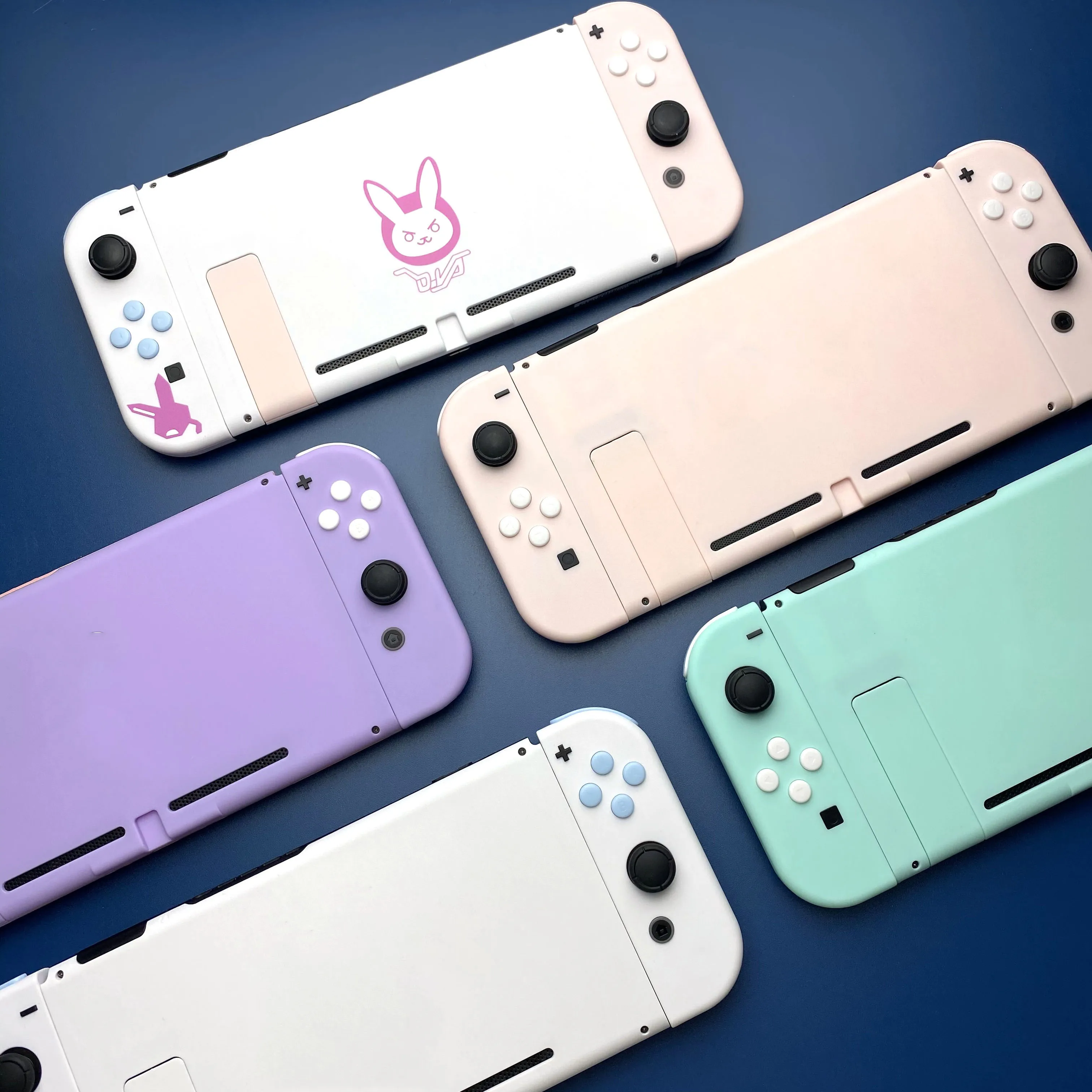 Корпус консоли переключателя NS DIY для Nintendos задняя пластина с сменный кронштейн