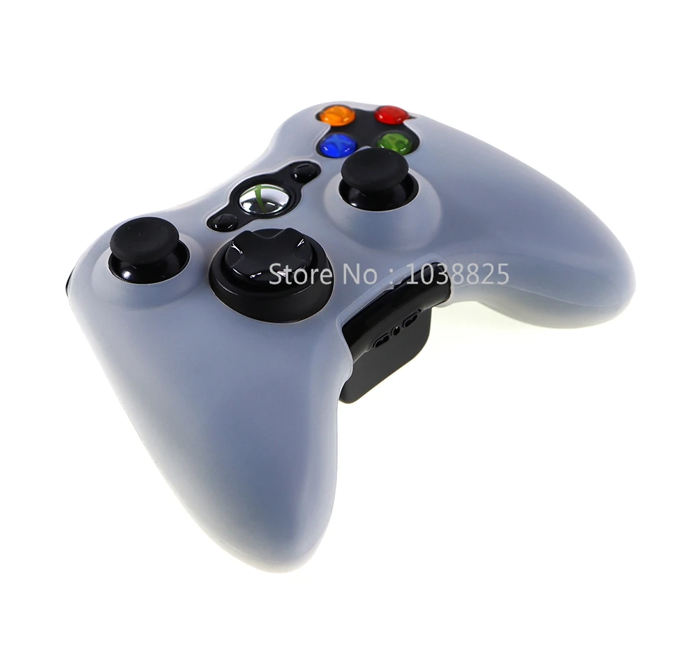 20 шт./лот защитный силиконовый чехол мягкий для XBOX 360 Контроллер тонкий геймпад |