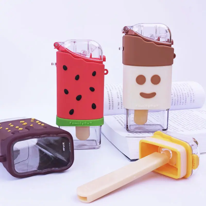 Чашка арбуз пластиковая непротекаемая из тритана 300 мл|Бутылки для воды| |