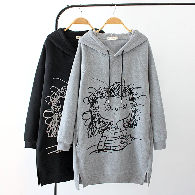 

2021 New Korean Long Sleeved Pullovers Hoodies Women Sweatshirt Oversized Hoodie Harajuku Clothes Coat Sweatshirt Women Blouse