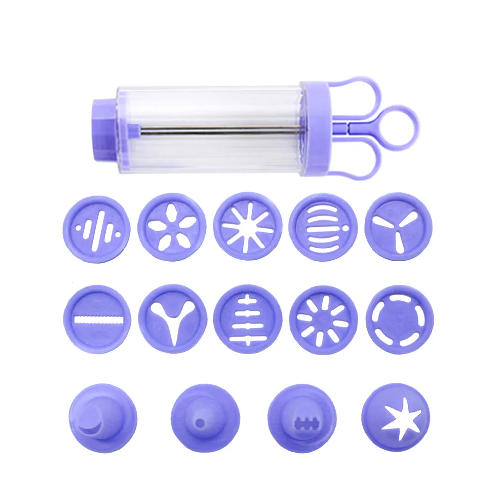 1 Набор экструдер для печенья пресс форма DIY инструменты выпечки кухонные гаджеты