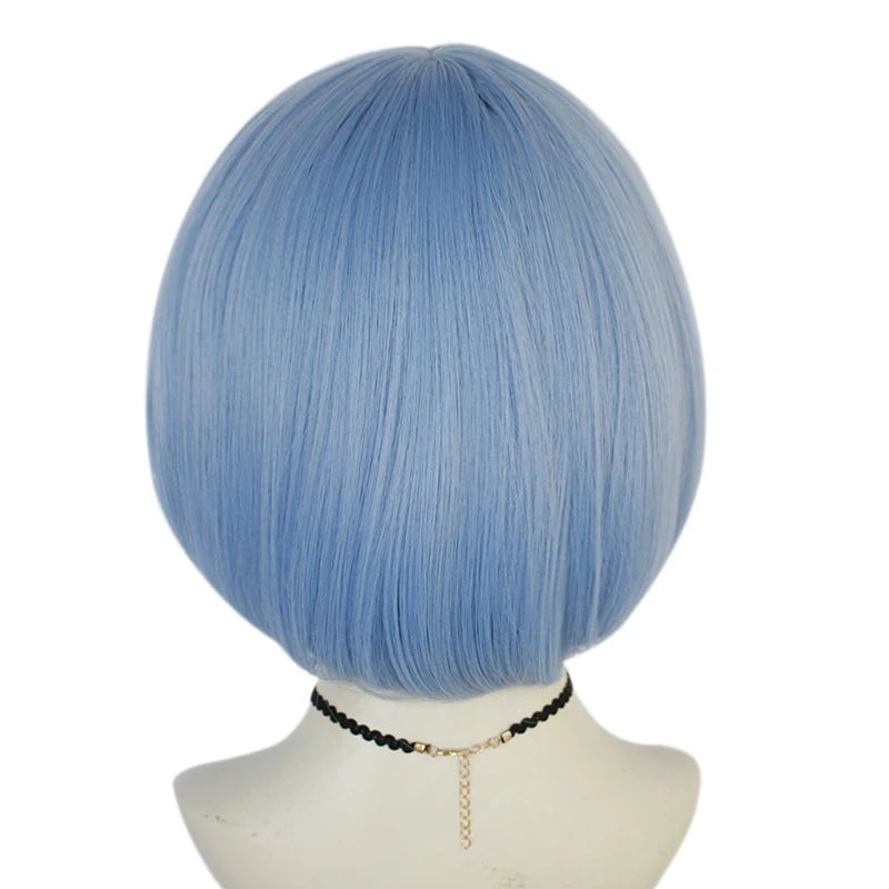 

Danganronpa V3: The End of Gekkougahara Miaya Short Wig Cosplay Costume Dangan Ronpa Synthetic Hair Halloween Party Wigs