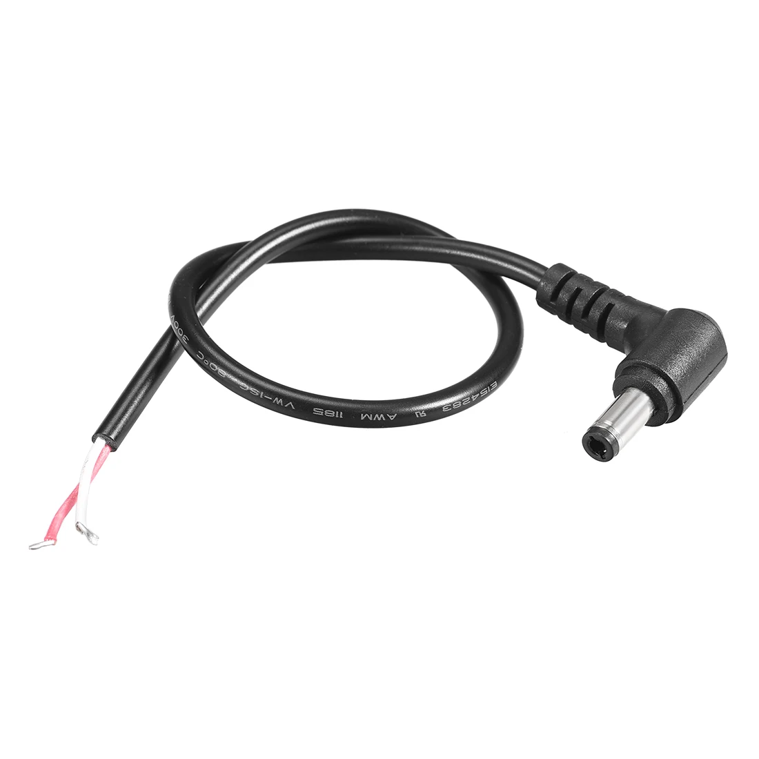 Uxcell DC Power 5 мм x 2 4A 30 см Длина цилиндра штекер прямоугольный шнур соединитель