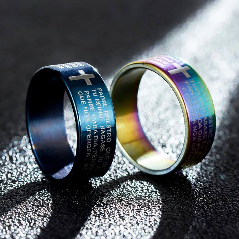 Color couple ring woman man hip hop style fashion classic accessories banquet jewelry gift birthday girl | Украшения и аксессуары