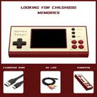 Портативная игровая консоль K30 карманная Ретро ностальгическая мини 8-битная аркадная игровая консоль 500 в 1 для двух игроков