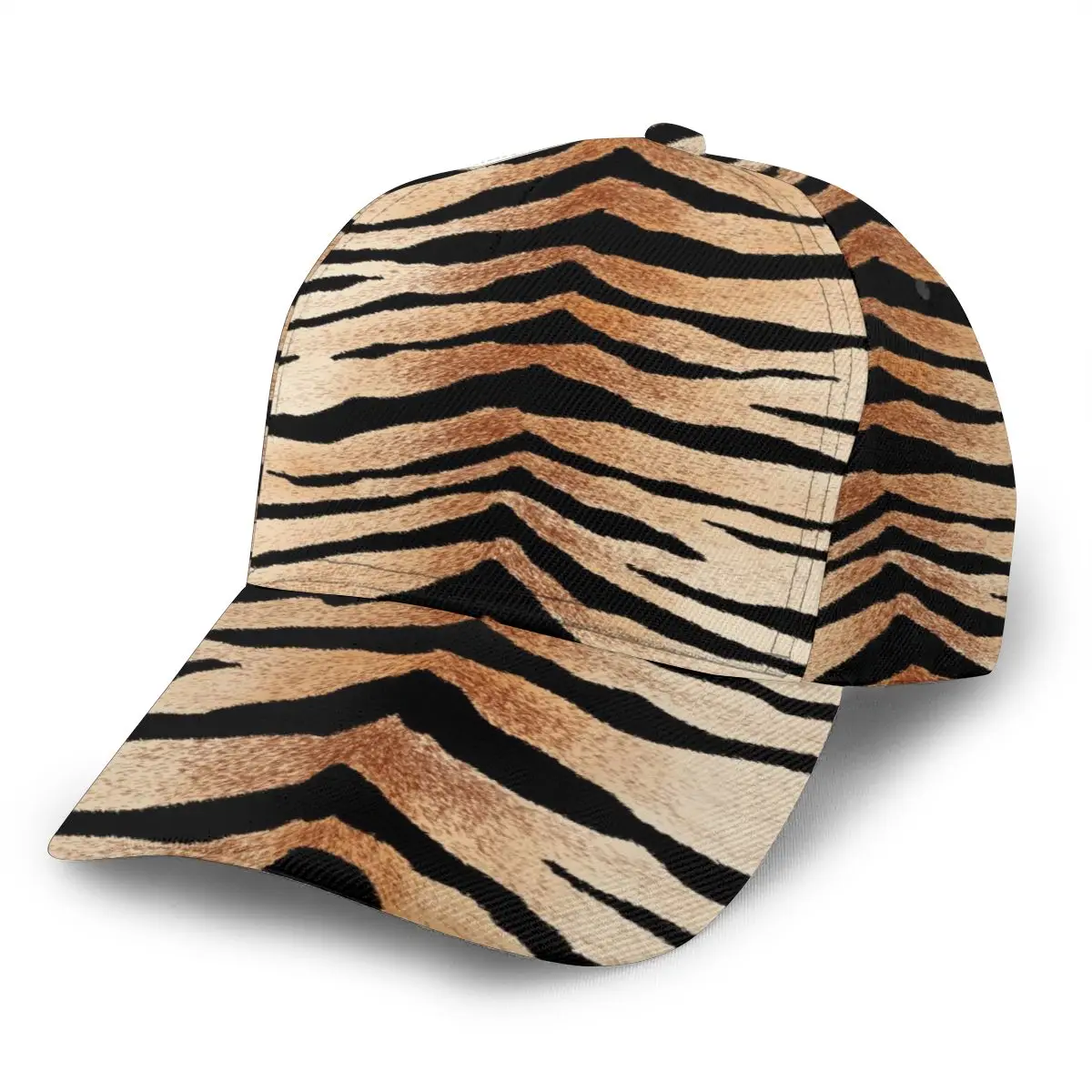 

Бейсболка из кожи тигра, модная женская летняя шапка для папы, мужская спортивная шапка