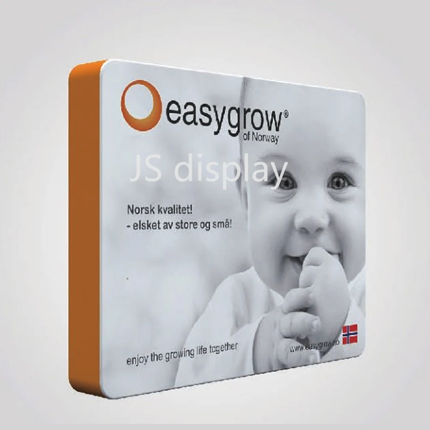 Портативный Натяжной тканевый тюбик выставочный дисплей 3D задняя стенка