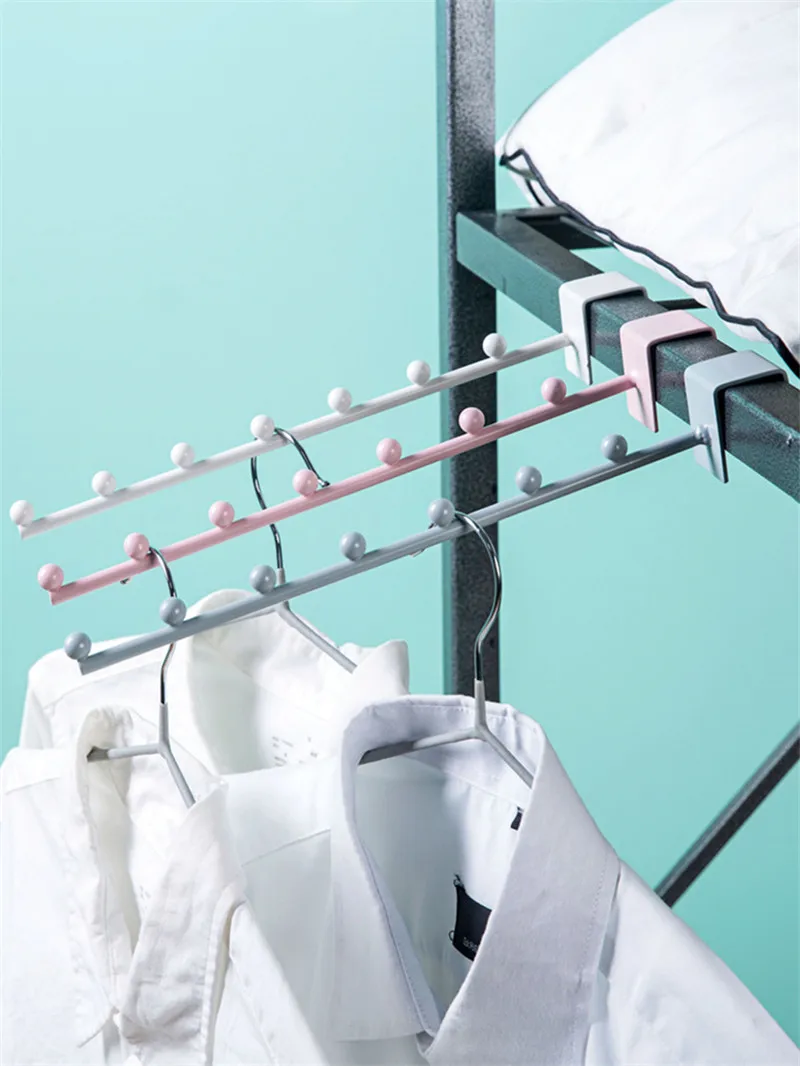 Железный прикроватный крючок для одежды вешалка спальни кровати