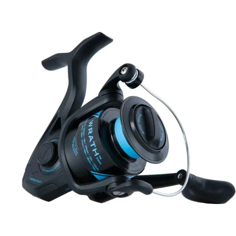 

PENN WRATH 6.2:1 5.6:1 5.3:1 Fishing Reel 2500-8000 Spinning Reel 4.5-11.3KG Drag Power GRAPHITE Material Carp Fishing Tackle