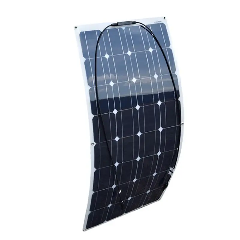

350W 18V ETFE Solar Panel Solar Power Generator Power Station Camping Van Battery Power Bank Off Grid Charger System For Home