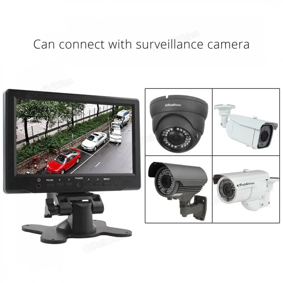 Монитор заднего вида Автомобильный 7 дюймов TFT ЖК дисплей|rear view monitor|reverse monitorcar rear