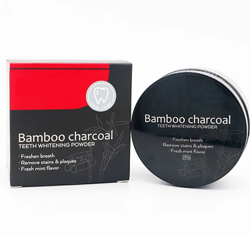 

50g Bamboo Charcoal Tooth Whitening Powder Activated Coconut Natural Teeth Whitening Charcoal Oral Hygiene Powder