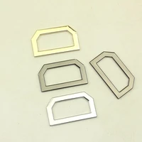 5pcs 37x17mm bag corner clip edges protector metal buckles luggage decorative buckle clothing diy leather crafts accessories