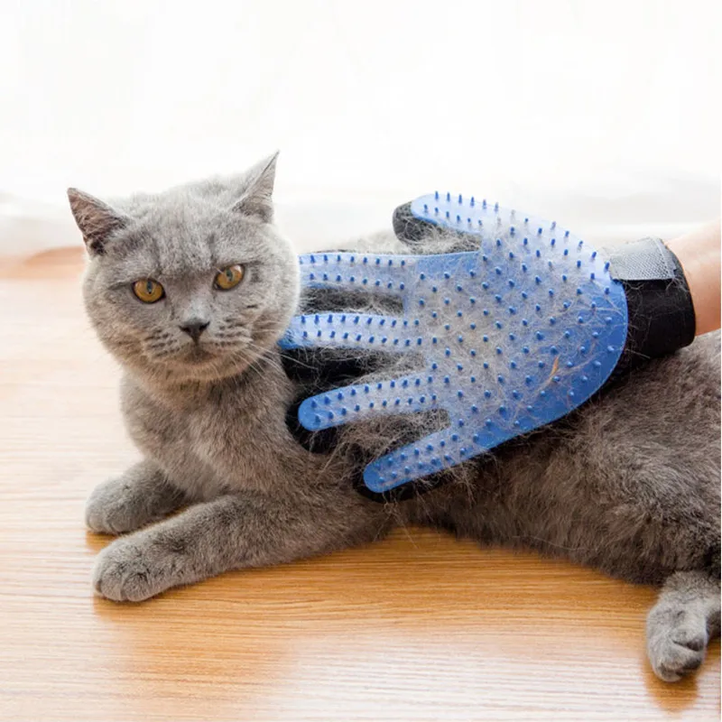 Pet перчатки &quotКошка&quot шерстяные собаки лошади вычесывания шерсти домашних