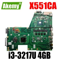 akemy for asus x551ca x551c f551c laptop motherboard i3 3217u 4gb ram 100 testedwork original mainboard