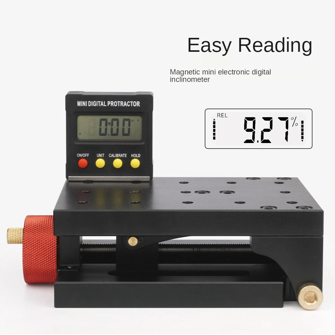 

Adjustable angle adjustment platform