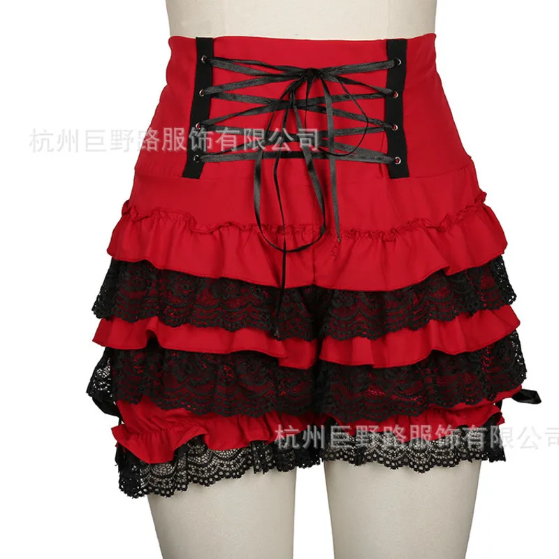 Mid Century современные для молодых женщин кружевные высокая талия сексуальные шорты