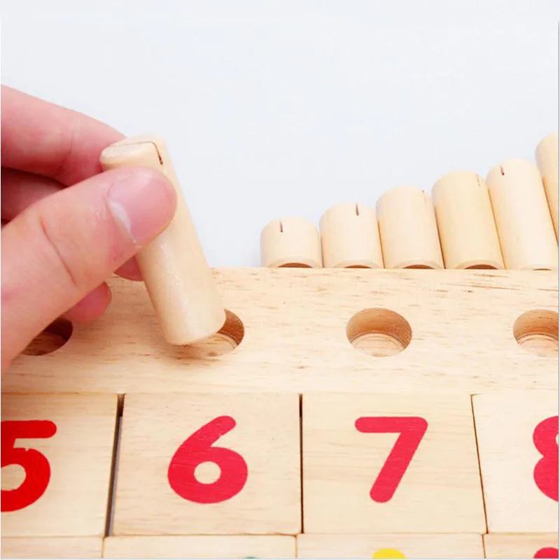 Деревянные игрушки Abacus Soroba для детей обучение по методике Монтессори детские