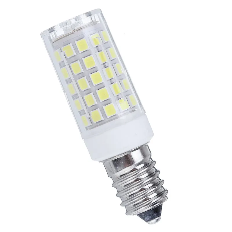 

CLAITE 1 шт. 5 шт. 10 шт. E14 7 Вт 2835 нет стробоскопический 64LED керамический кукурузный светильник лампа для внутреннего украшения дома AC110-240V