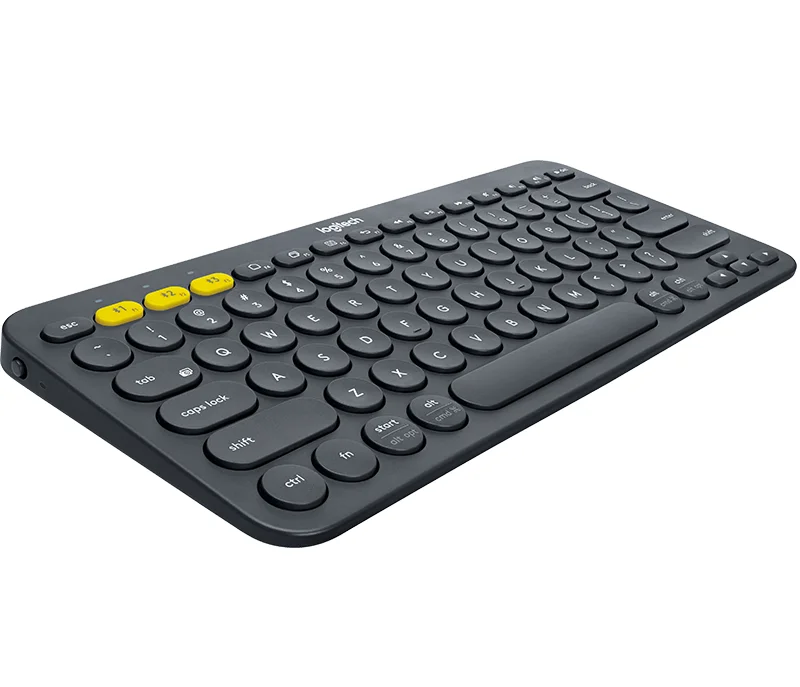 Оригинальная Беспроводная Bluetooth Клавиатура Logitech K380 Бесшумная игровая мини
