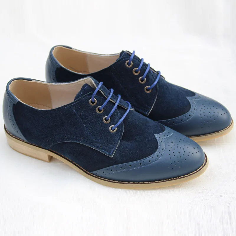 Сезон весна Новинка С круглым носком на толстом каблуке Туфли плоской подошве с