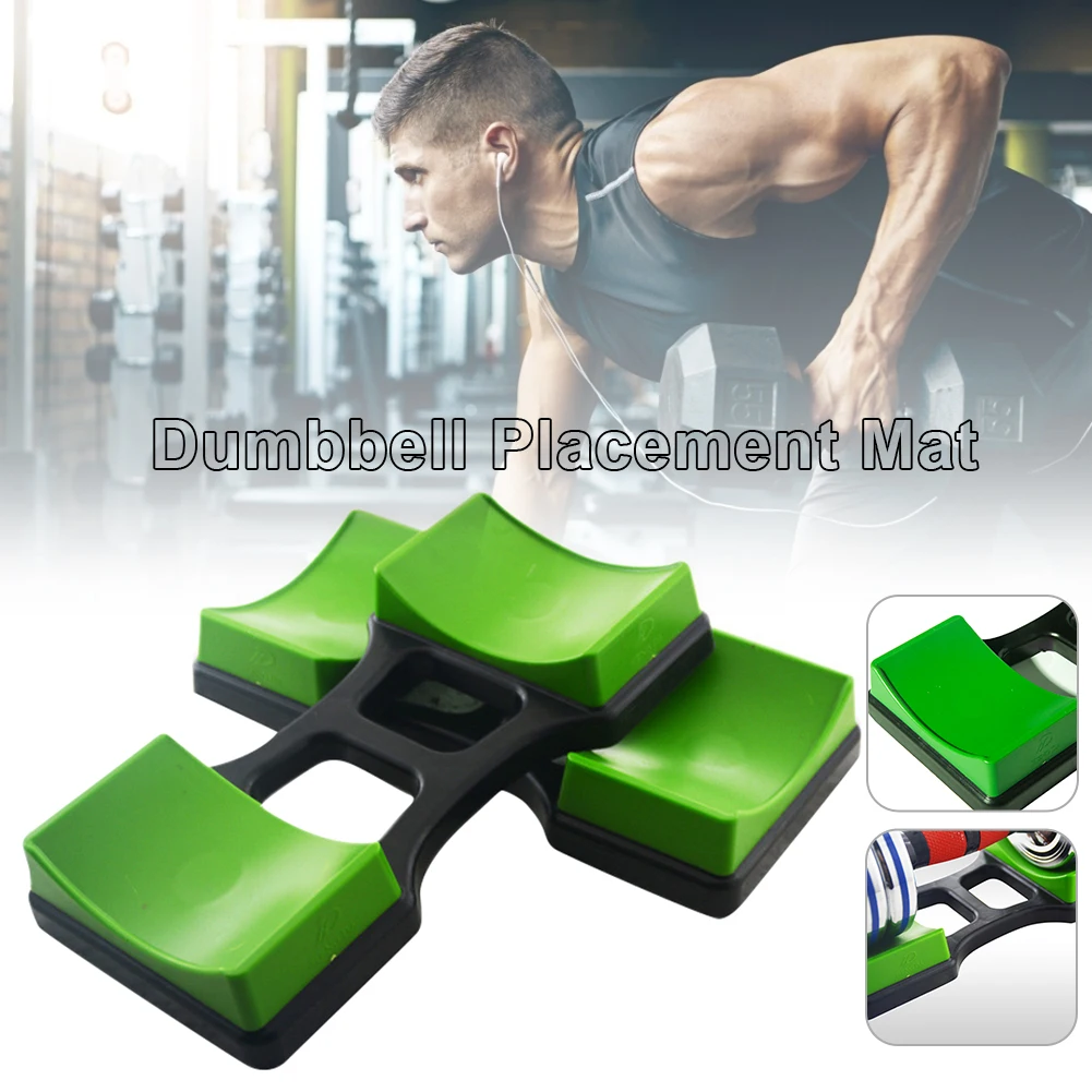 

1Pair Dumbbell Bracket Dumbbell Placement Frame Stand Floor Protection Fitness Training Device For Household
