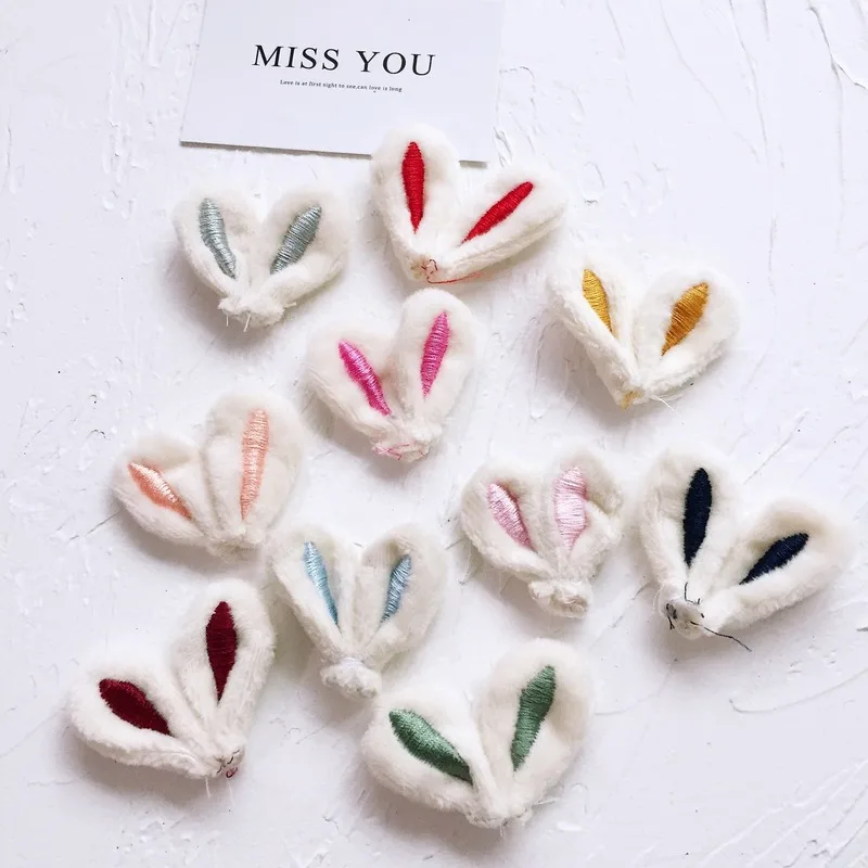 50 шт. в Корейском стиле Стиль &quotсделай сам&quot фланель с заячьими ушками ручной
