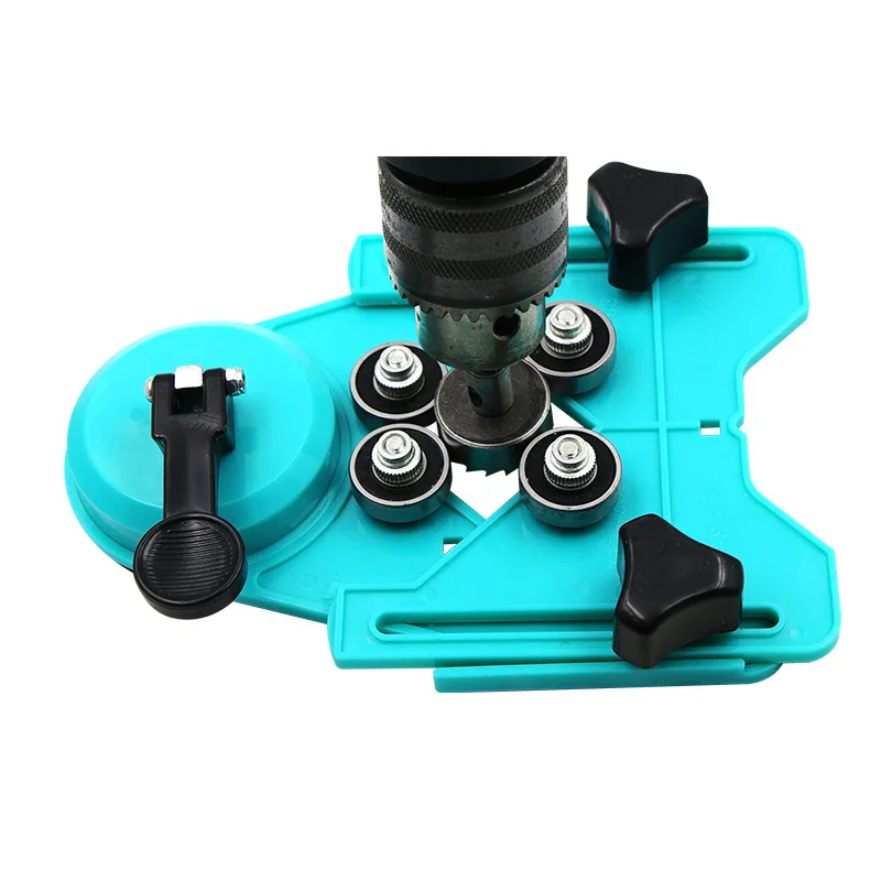 

2021 NEW Adjustable masonry Drill Bit Set Ceramic Tile Glass Hole drill Guide Openings Locator ceramic cutter Construction tools