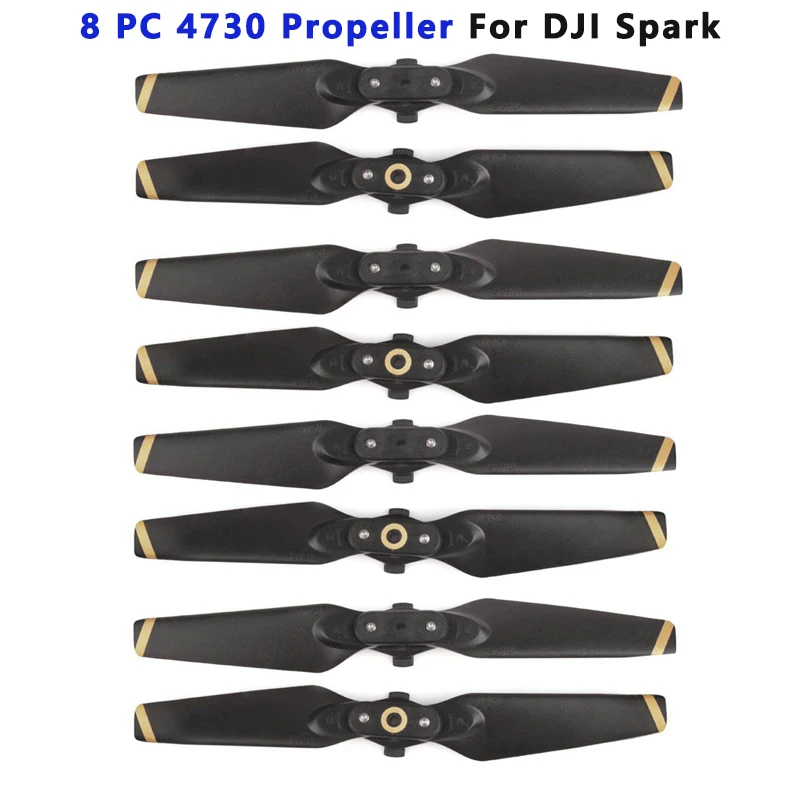 8 шт. Пропеллер для DJI Spark Quick Release 4730F складные реквизиты 4730 CW CCW запасные