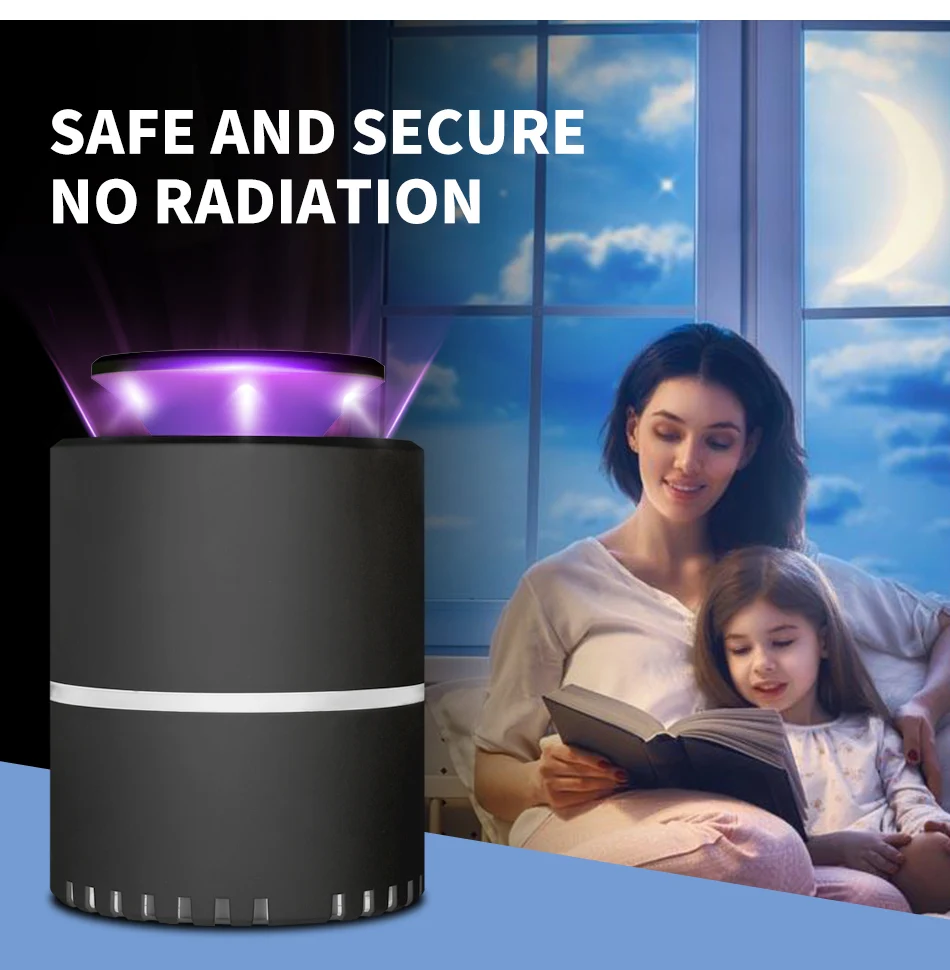 Лампа от комаров с usb-разъемом, 5 В, электрическая лампа от насекомых, мух, насекомых, 8 Вт, светодиодный светильник, лампа для борьбы с вредителями, противомоскитная лампа, защита от насекомых, Zanzare