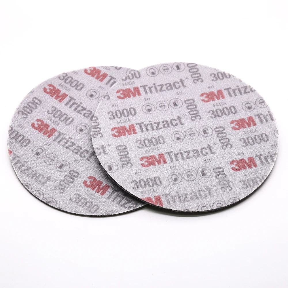 6 Inch 3M Trizact Foam Abrasive Disc Sanding Sponge Sandpaper 3000 Grit 5000 Dry Water Paper | Инструменты