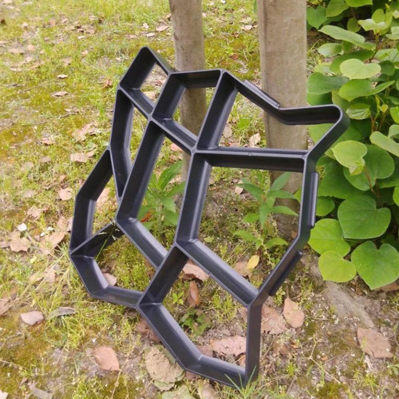 

Reusable DIY Manually Paving Garden Walk Pavement Mold DIY Manually Paving Cement Brick Stone Road Concrete Molds Path Maker