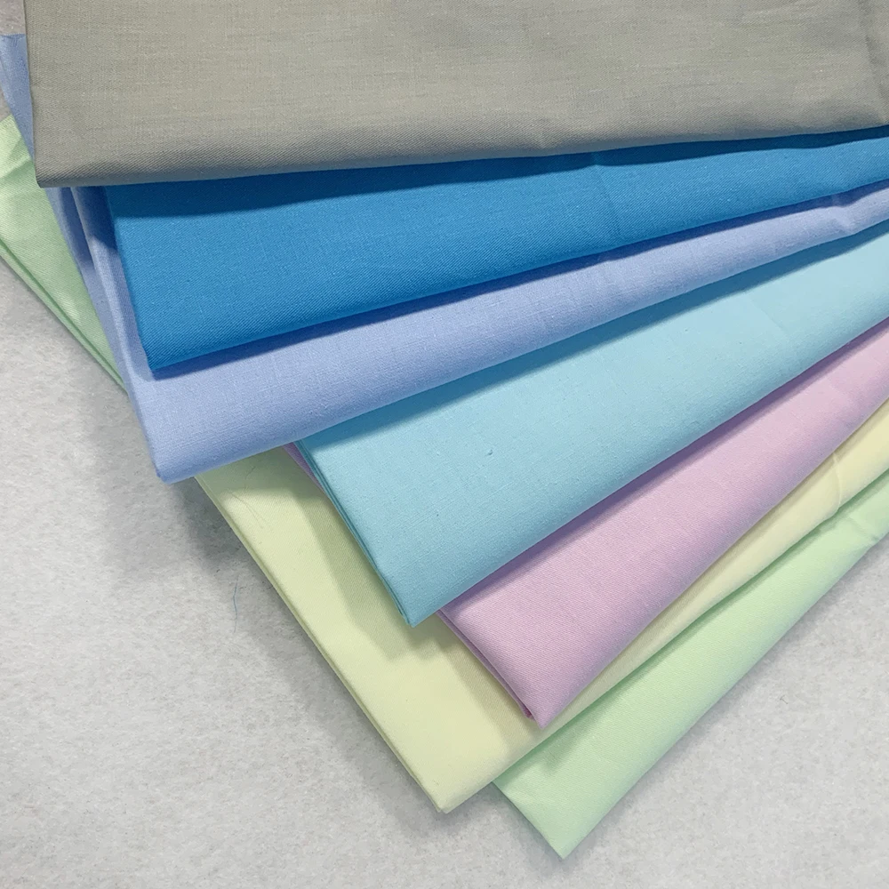 Саржевая хлопковая твиловая ткань саржевая чистый хлопок однотонная ручной