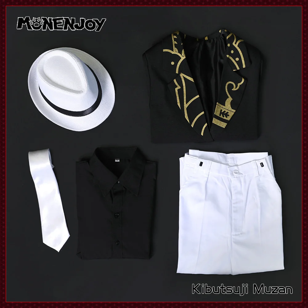 

Monenjoy Demon Slayer Kibutsuji Muzan Cosplay Suit Cos Costume Sets