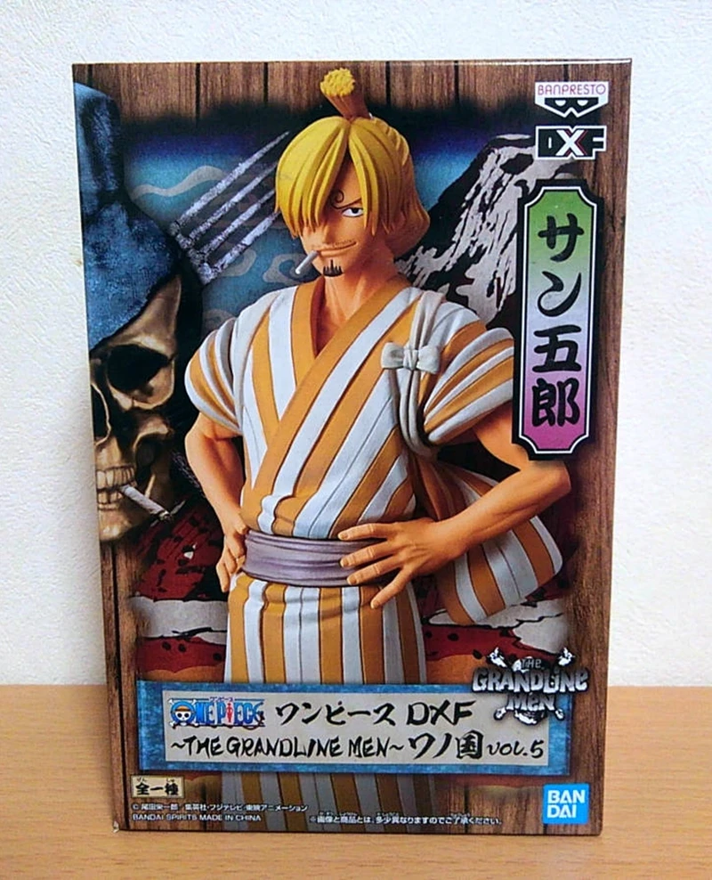 Фигурки фигурок бандото оригинальные цельнокроеные OP DXF Grandline Men Sanji ПВХ игрушки