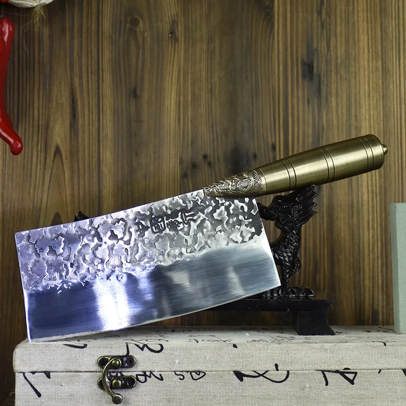 Новинка 2020 модный роскошный бренд кухонный нож для шеф повара Longquan топ из