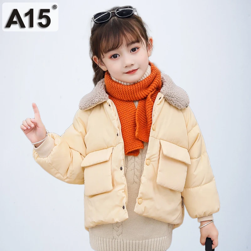 Одежда для маленьких мальчиков 2019 детские черные зимние куртки девочек теплая