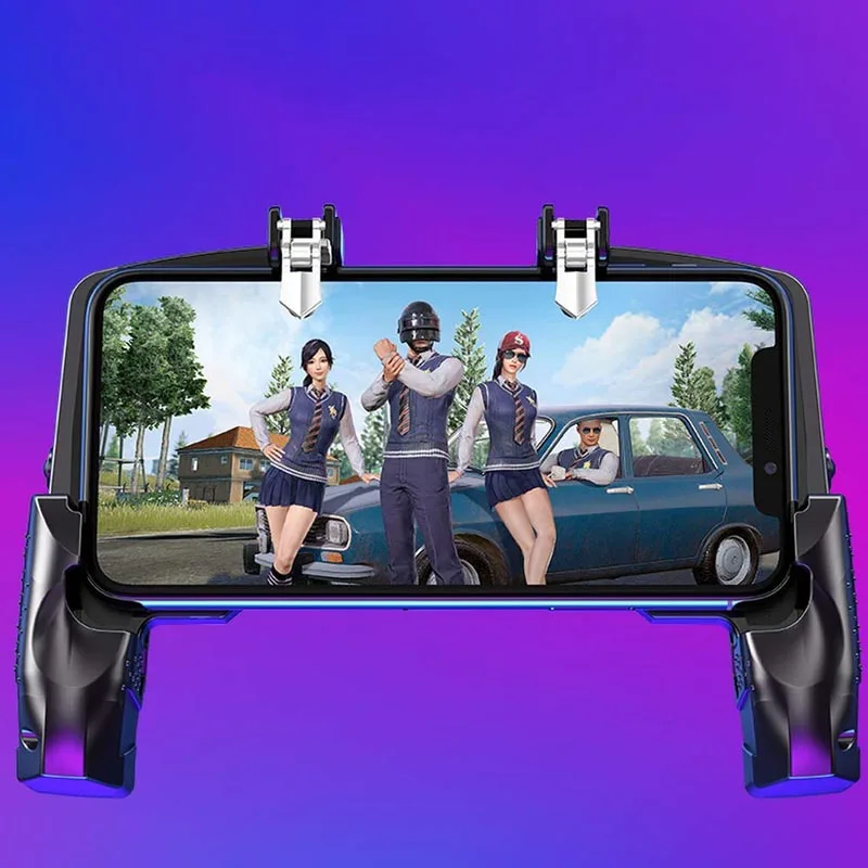 New PUBG Mobile Game Controller Gamepad Trigger Aim Button L1 R1 Shooter Joystick For IPhone Android Phone Pad Accesorios | Электроника