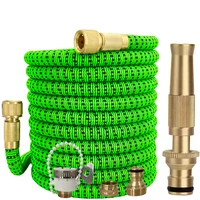 expandable magic hose garden pressurized flexible gardener water hose shrink garden watering hose high pressure car wash nozzle