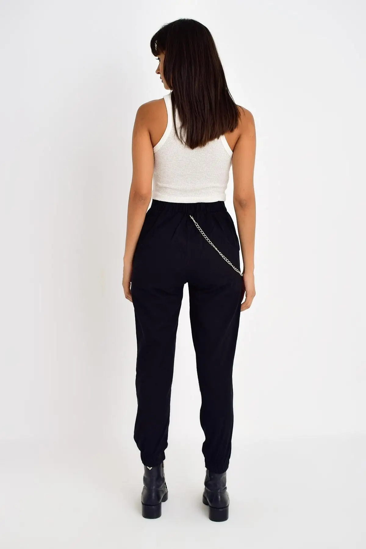 Cool &amp sexy Women Black Embroidered Pants CHK04 | Женская одежда