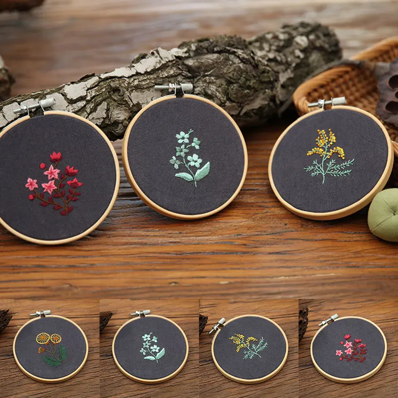 

Embroidered Bag DIY Cross Stitch Kits Handmade Crafts Useful Portable Convenient Sewing Supplies 3D Embroidery Materials