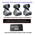 Контроллер VISCAONVIF и HDMI 3G SDI IP POE 20X Zoom PTZ камера вещания для профессионального AV решения